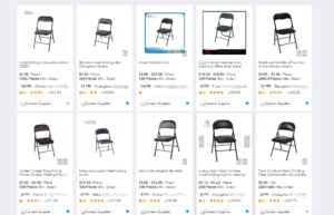 folding chair supplier